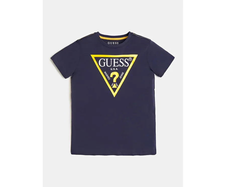 obrazek 1 Guess T-Shirt L73I55 K8HM0 Granatowy Regular Fit