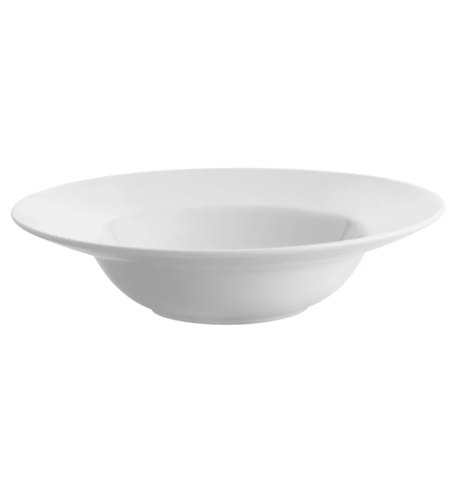 picture 1 A large white pasta plate from the unique Broadway White collection - Vista Alegre