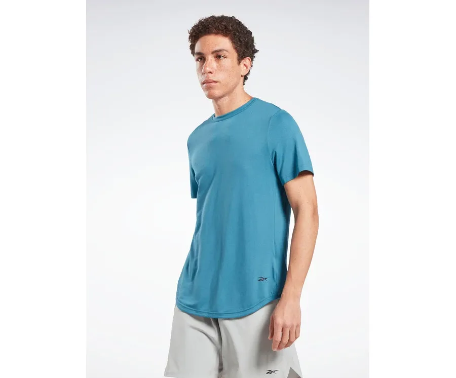 obrazek 1 Reebok T-Shirt ACTIVCHILL+DREAMBLEND T-Shirt HR6167 Niebieski Regular Fit