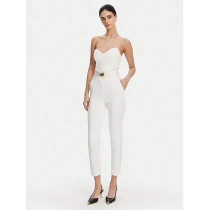 Zdjęcie Elisabetta Franchi Kombinezon TU-039-51E2 Biały Regular Fit