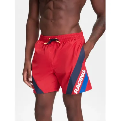 Zdjęcie Pepe Jeans Szorty kąpielowe Red Bull Racing RMB10007 Czerwony Regular Fit
