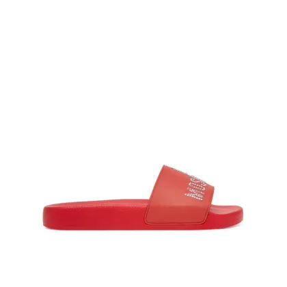 Zdjęcie LOVE MOSCHINO Klapki JA28122G0MI13500 Czerwony