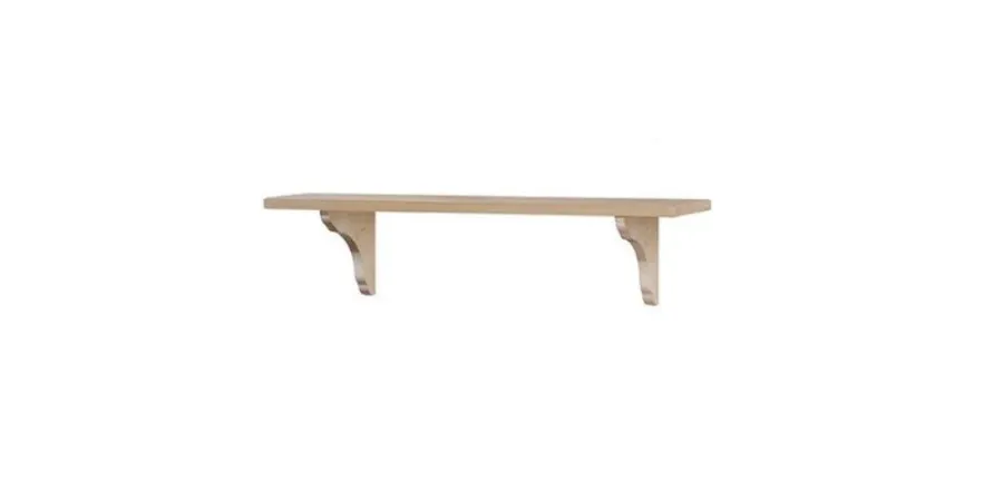 obrazek 1 Półka jodłowa 100 cm. ze wspornikiem - Zanini