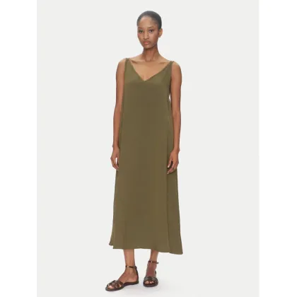 Zdjęcie ViCOLO Sukienka letnia TD0758 Khaki Regular Fit