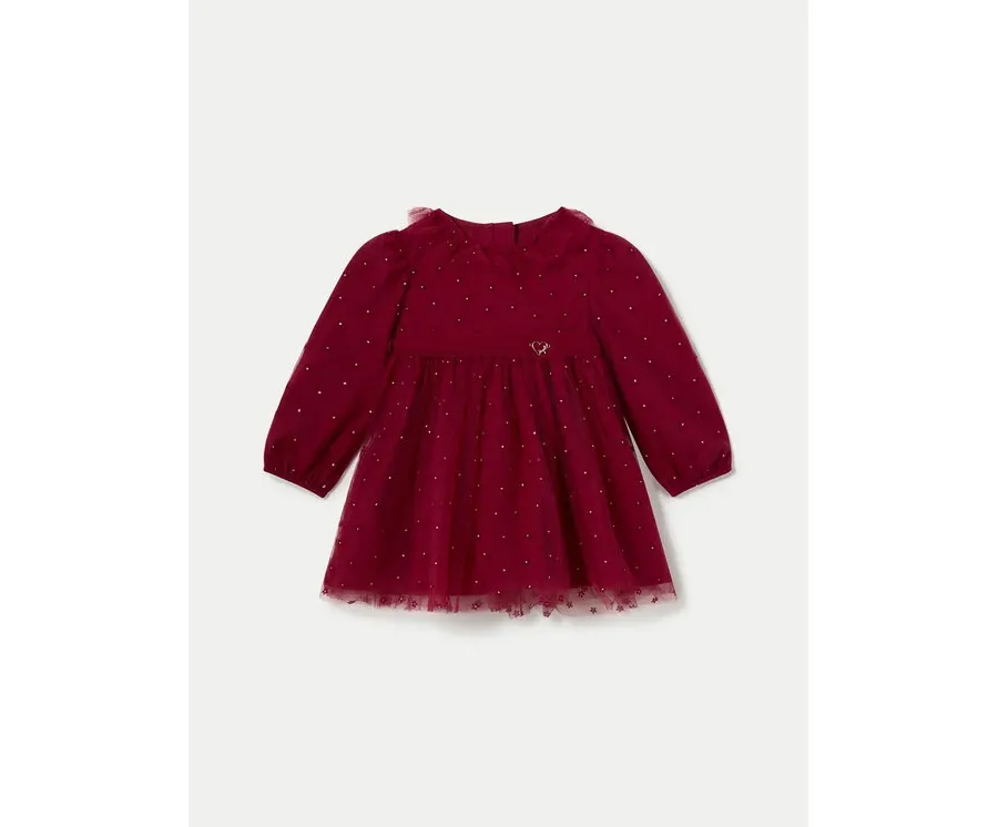 obrazek 1 Mayoral Sukienka elegancka 2907 Czerwony Regular Fit