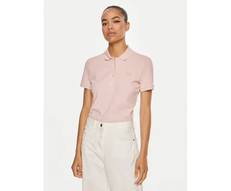obrazek 1 Lacoste Polo PF5462 Różowy Slim Fit