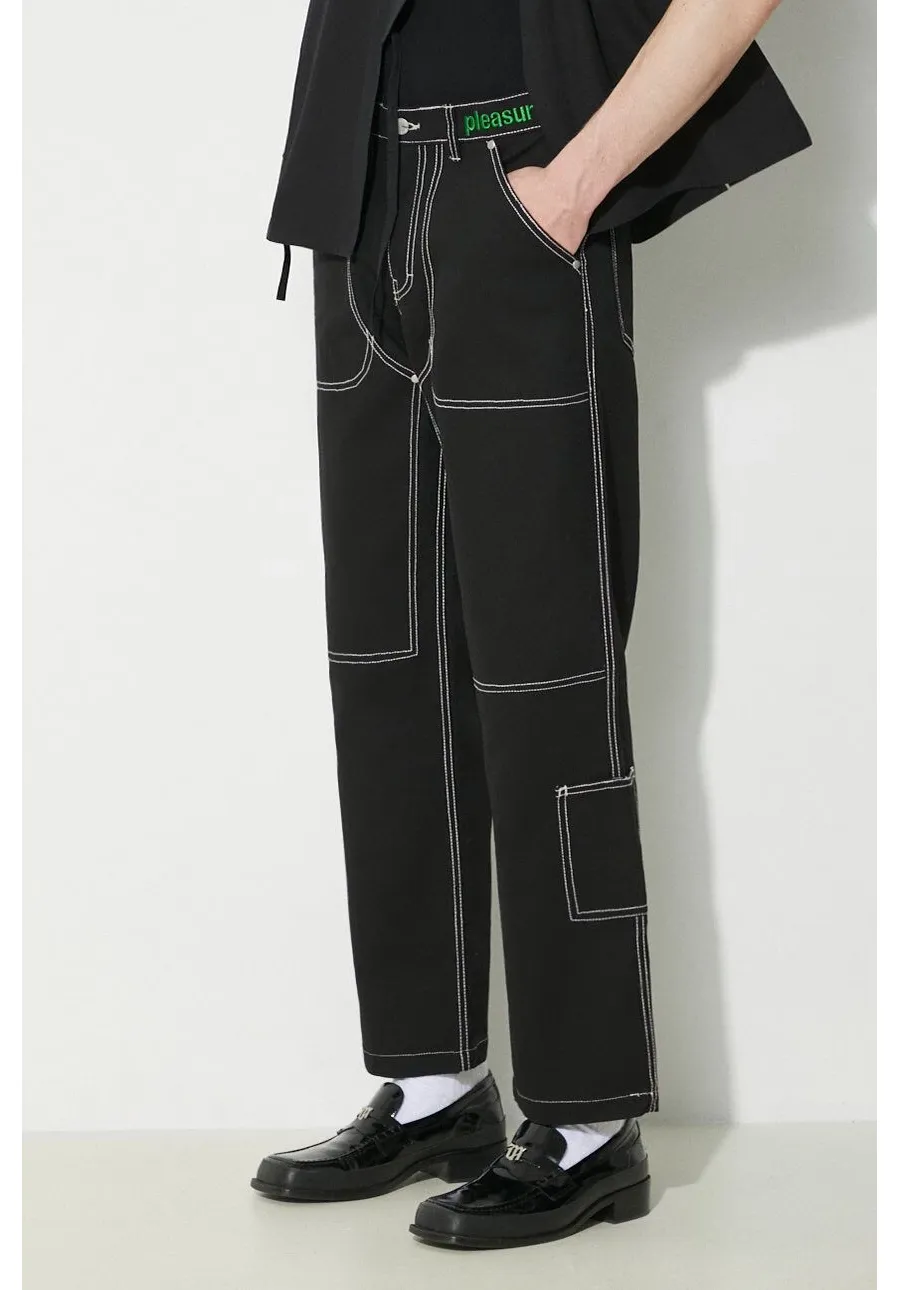 obrazek 1 PLEASURES jeansy Ultra Utility Pants męskie P23W031.BLACK