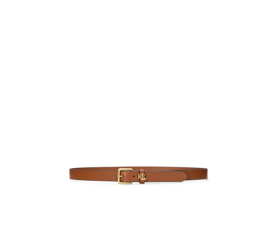 obrazek 1 LAUREN RALPH LAUREN Pasek Damski 412968763002 Brązowy