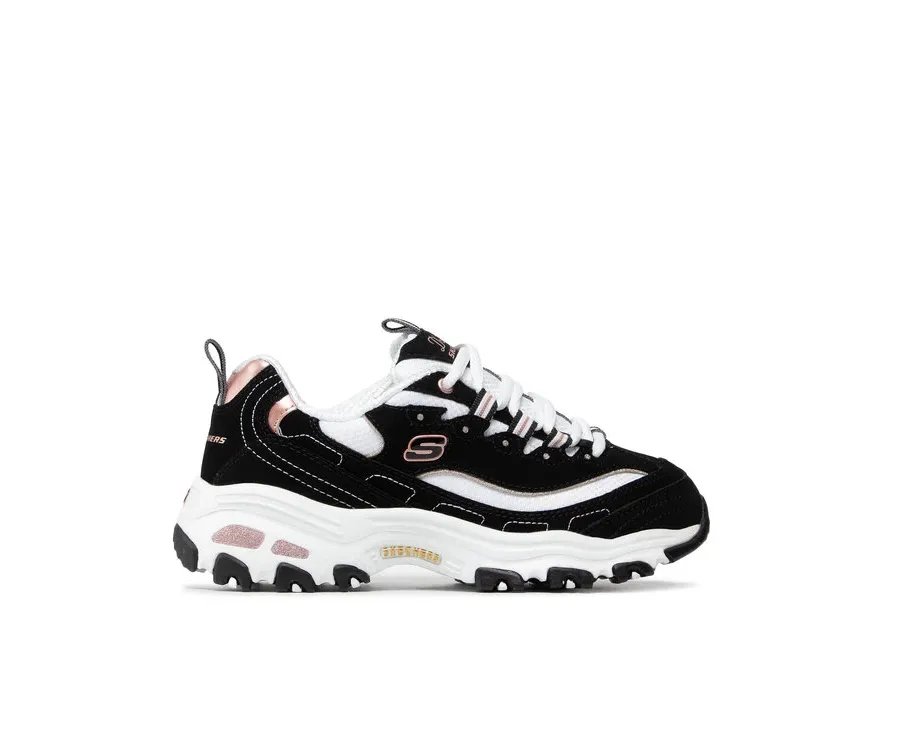 obrazek 1 Skechers Sneakersy Devoted Fan 13154/BKRG Czarny