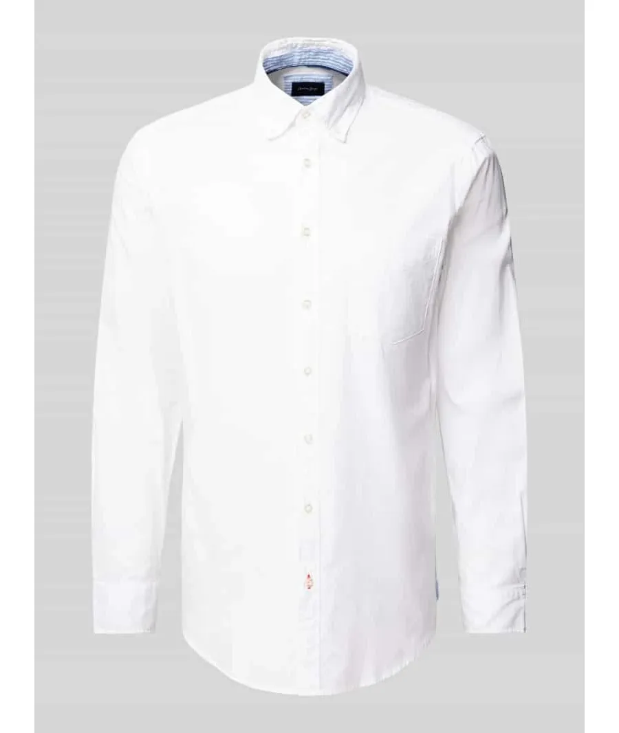 obrazek 1 Koszula casualowa o kroju regular fit z kieszenią na piersi