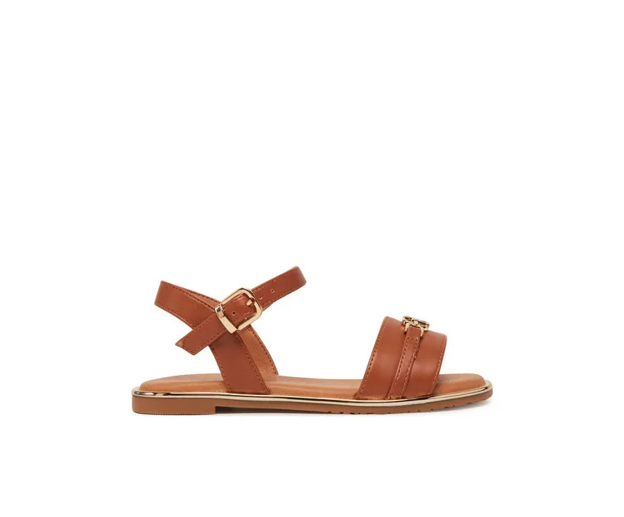 obrazek 1 Tommy Hilfiger Sandały T3A2-33778-0326 M Brązowy