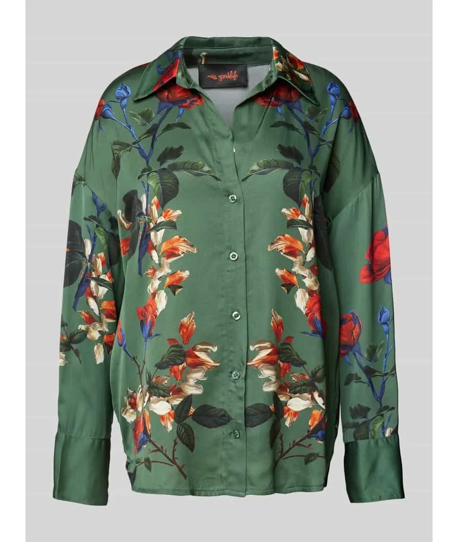 obrazek 1 Bluzka z wykładanym kołnierzem