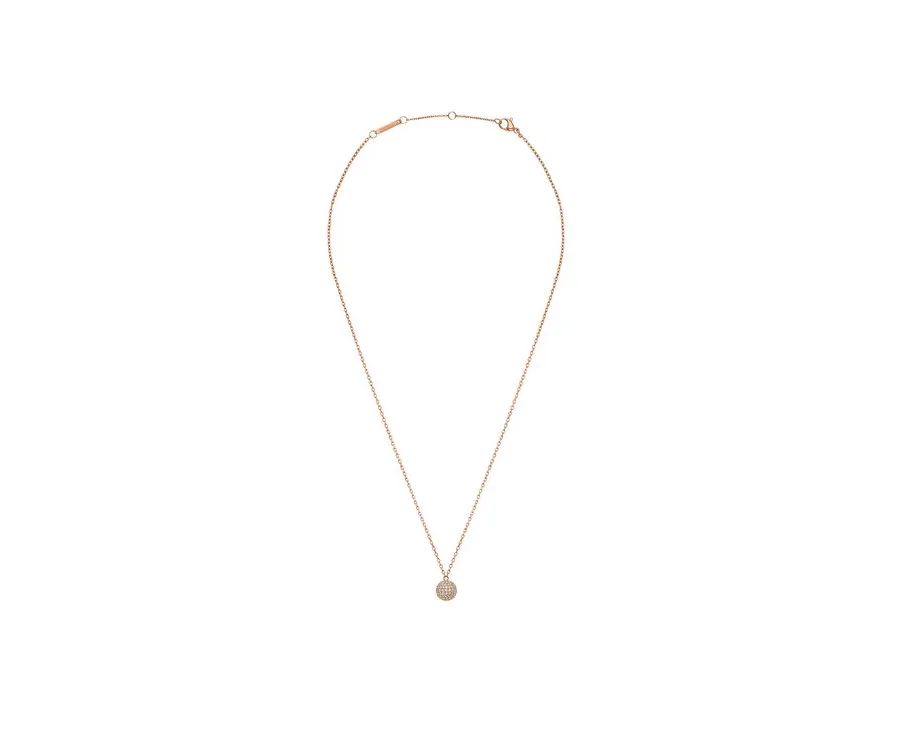 obrazek 1 Daniel Wellington Naszyjnik Pavé DW00400625 Różowe złocenie