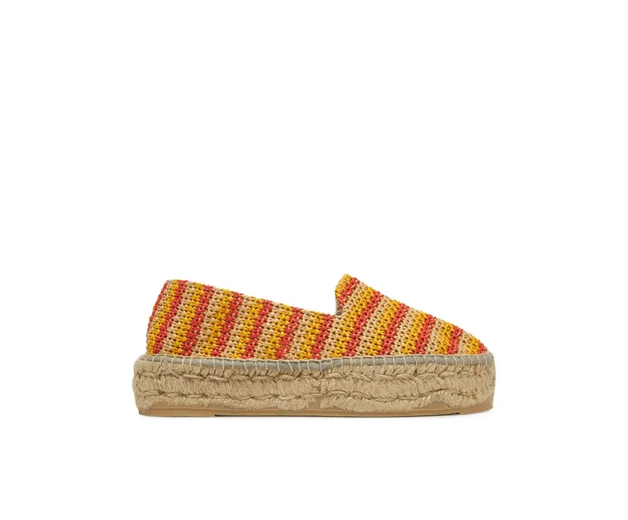 obrazek 1 Manebi Espadryle H 2.6 D0 Pomarańczowy