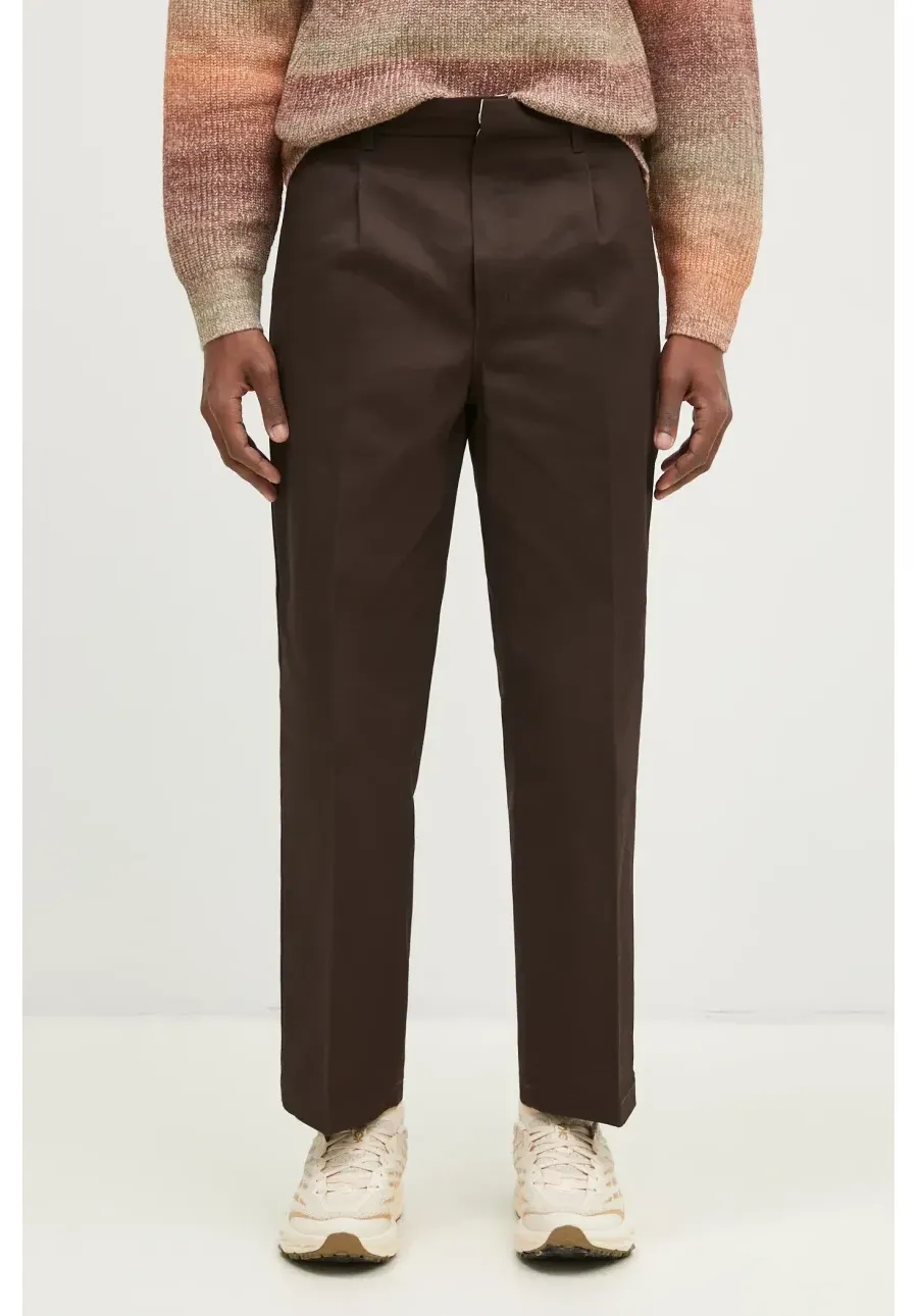 obrazek 1 Wacko Maria spodnie Dickies męskie kolor brązowy proste 24FW-WMP-DC01