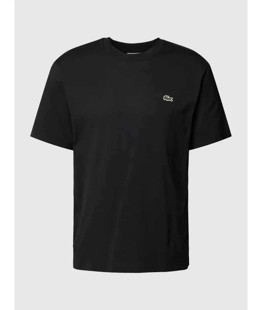 obrazek 1 T-shirt z detalem z logo model ‘BASIC ON’
