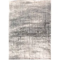 Picture Exclusive gray modern rug - JERSEY STONE 8420