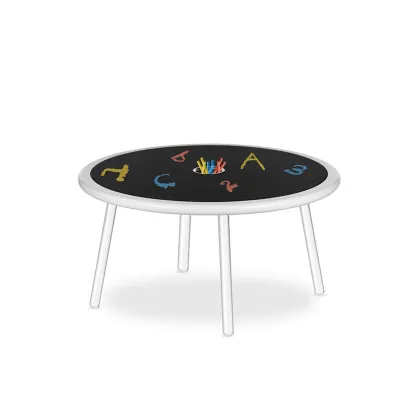 Zdjęcie Prestiżowy stolik do pokoju dziecięcego tablica kredowa