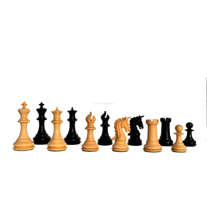 Zdjęcie Profesjonalne pionki szachowe kolekcji Cambridge - The Chess Empire