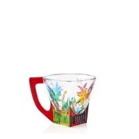 Zdjęcie Ręcznie malowany komplet 6 filiżanek do herbaty (190 ml)