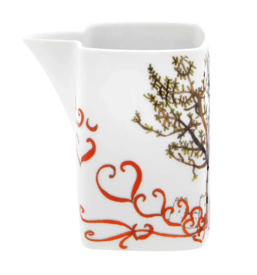 obrazek 1 Stylowy porcelanowy dzbanek na mleko z kolekcji Vimaranes - Vista Alegre