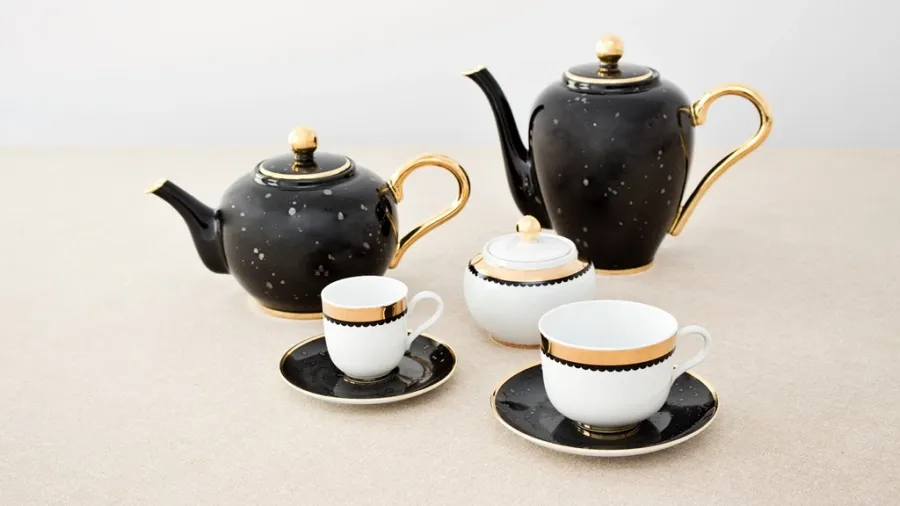 obrazek 4 Portugalska porcelana najwyższej jakości dla 12 osobowej rodziny - Porcel