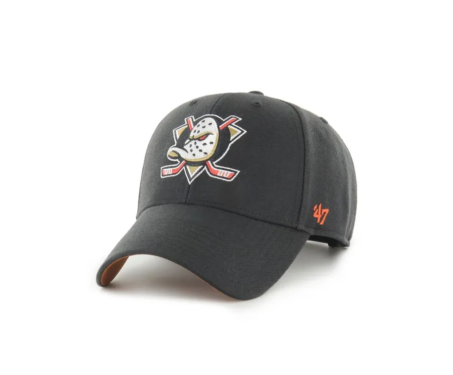 obrazek 1 47 Brand Czapka z daszkiem NHL Anaheim Ducks Ballpark Snap 47 MVP H-BLPMS25WBP Czarny