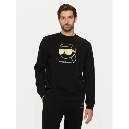 Zdjęcie KARL LAGERFELD Bluza 705462 551900 Czarny Regular Fit