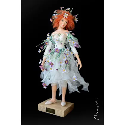 Picture Blanka - hand-made figurine of Anna Żurawska