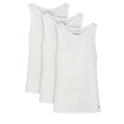Zdjęcie Calvin Klein Underwear Komplet 3 tank topów Tank 3Pk LV00NB4184 Biały Slim Fit