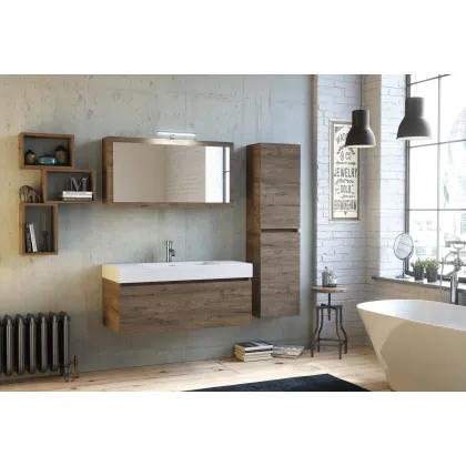 Zdjęcie Nowoczesny komplet mebli do łazienki - Proteo Arredo Bagno