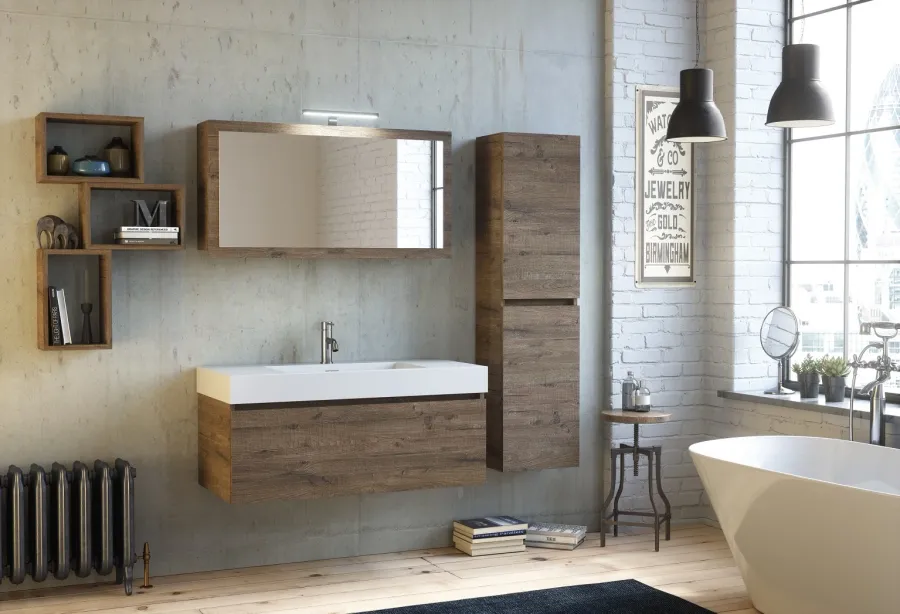 obrazek 1 Nowoczesny komplet mebli do łazienki - Proteo Arredo Bagno
