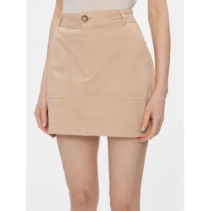 Zdjęcie Pepe Jeans Spódnica mini Becky PL901091 Beżowy Slim Fit