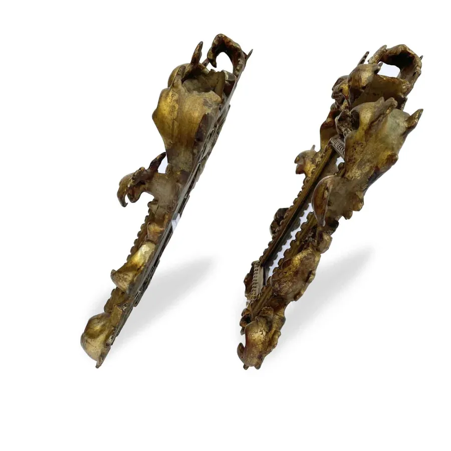 obrazek 3 Luksusowa antyczna para luster z XIX wieku