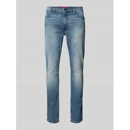 Zdjęcie Jeansy o kroju extra slim fit z 5 kieszeniami model ‘HUGO 734’