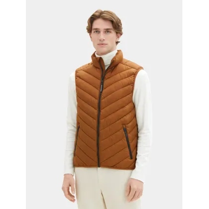 Zdjęcie Tom Tailor Kamizelka 1036072 Brązowy Regular Fit