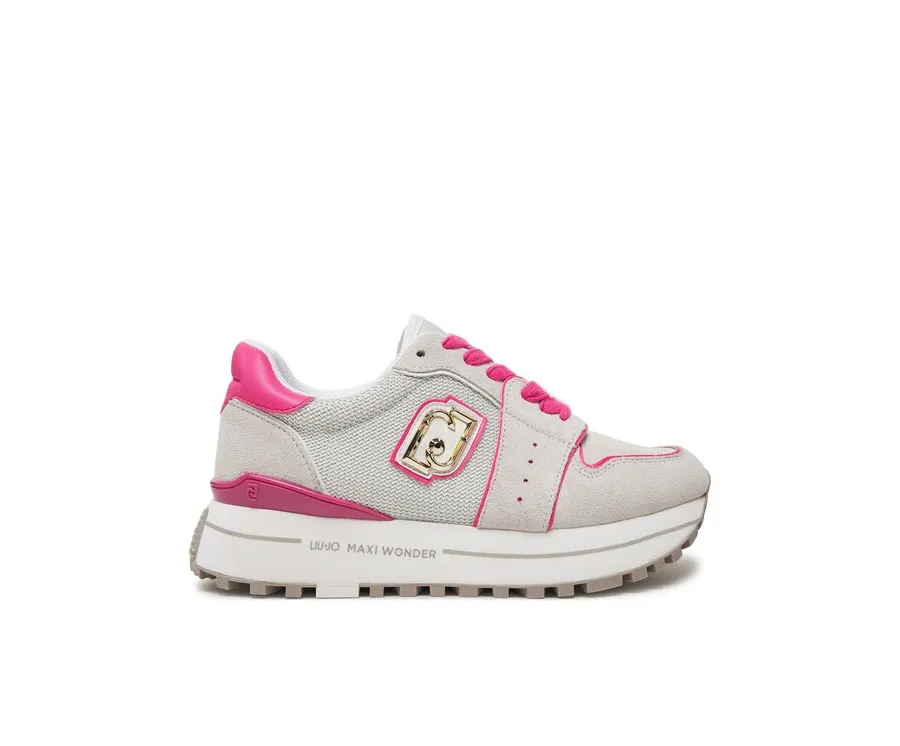 obrazek 1 Liu Jo Sneakersy Maxi Wonder BA5029 PX027 Szary
