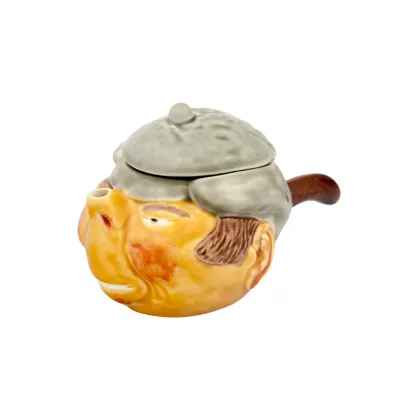 Zdjęcie Oryginalny dzbanek ceramiczny do herbaty - Bordallo Pinheiro