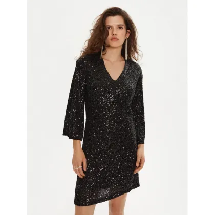 Zdjęcie Bruuns Bazaar Sukienka koktajlowa Azati BBW4192 Czarny Regular Fit