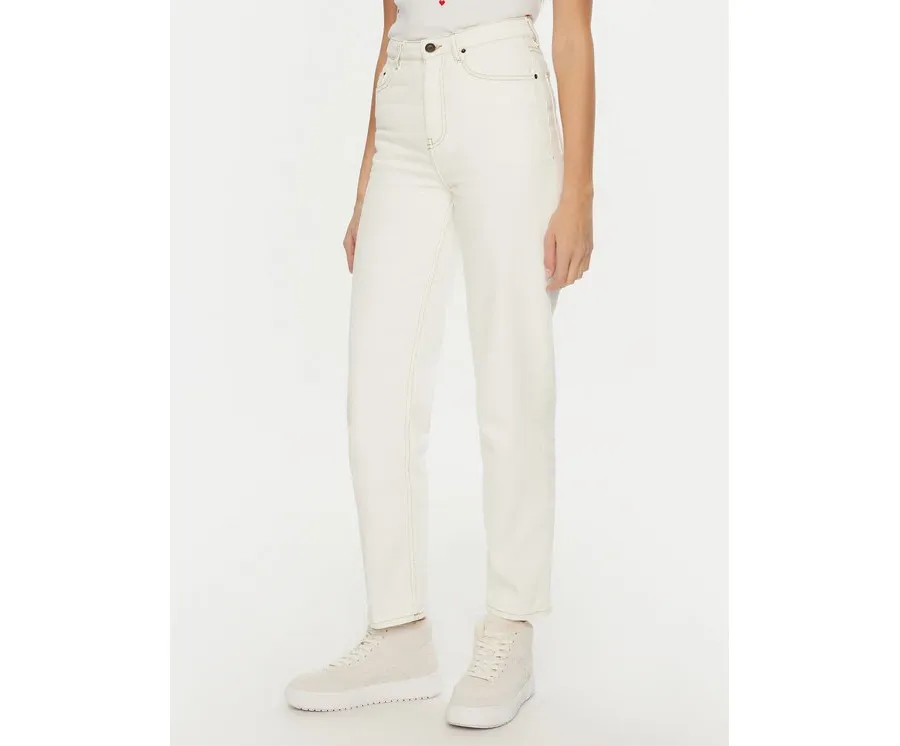 obrazek 1 American Vintage Jeansy Jozastreet JOZ11AH24 Biały Straight Fit