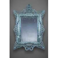 Picture A unique reproduction of an 18th century mirror made of Murano glass