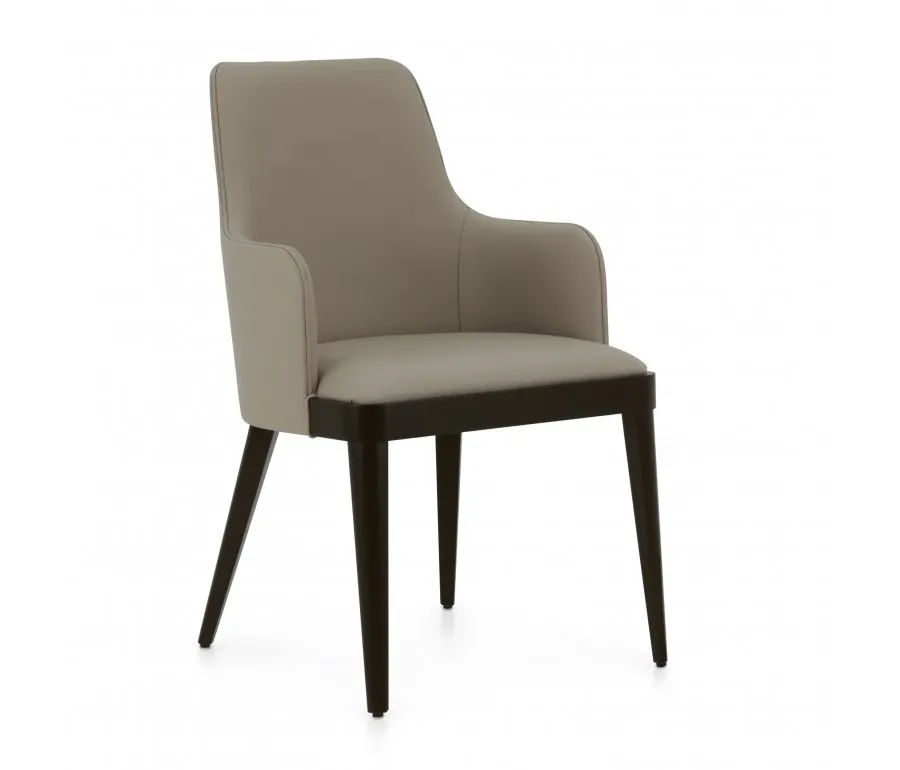 obrazek 1 Elegancki mały beżowy fotel do salonu - Sevensedie