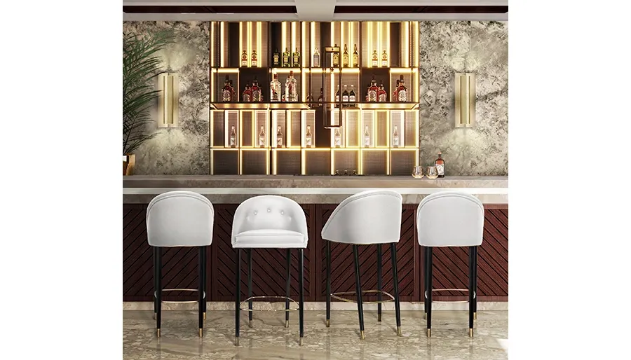 obrazek 6 Luksusowe portugalskie krzesło barowe