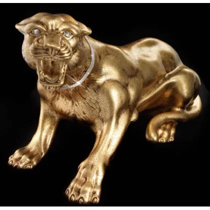 Picture Decorative tiger made of ceramics