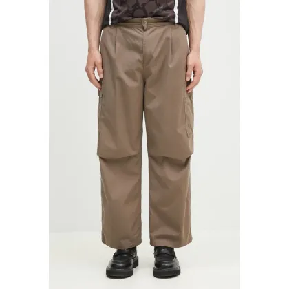 Zdjęcie Carhartt WIP spodnie bawełniane Cole Cargo Pant męskie kolor zielony w fasonie cargo I030477.1YJ02