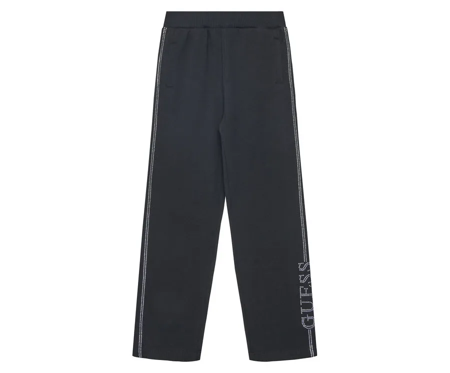 obrazek 1 Guess Spodnie dresowe J5YQ12 KA6R4 Czarny Regular Fit