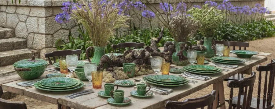 obrazek 2 Kubek ceramiczny z motywem jelenia - Bordallo Pinheiro