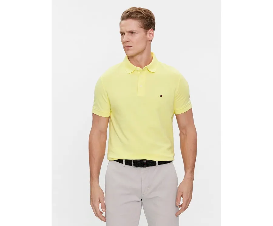 obrazek 1 Tommy Hilfiger Polo 1985 MW0MW17771 Żółty Regular Fit