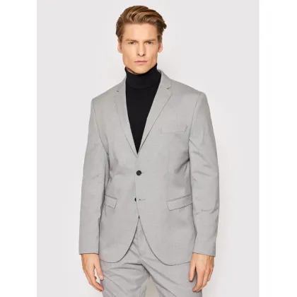 Zdjęcie Selected Homme Marynarka Logan 16056888 Szary Slim Fit
