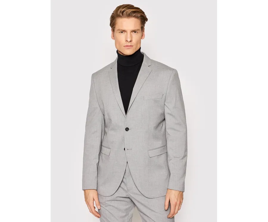obrazek 1 Selected Homme Marynarka Logan 16056888 Szary Slim Fit